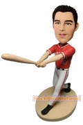 Baseball Hitter Custom Bobblehead
