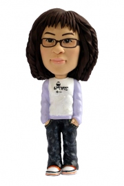 Casual Girl with Jeans Bobblehead