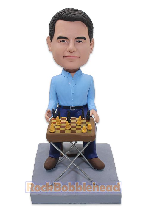Chess Master Custom Bobblehead