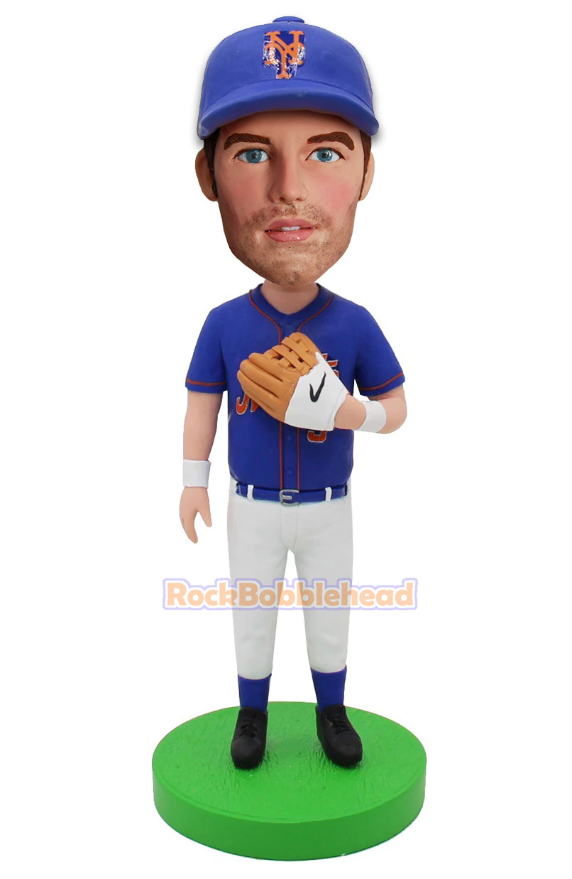 Custom Sports Bobbleheads For Baseball Catching Player