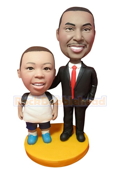 Daddy and Son Custom Bobblehead