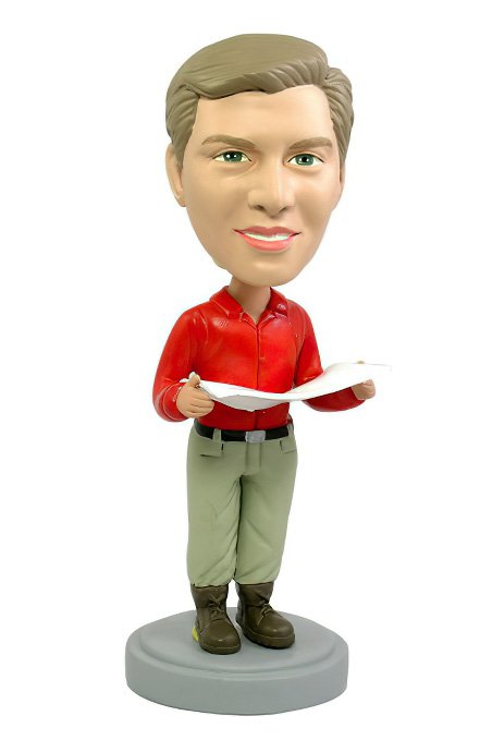 Engineer Custom Bobblehead Doll