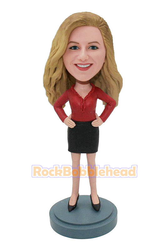 Executives Office Lady Custom Bobblehead