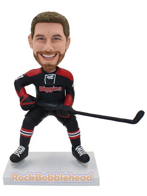 Hockey Player Personalized Bobblehead