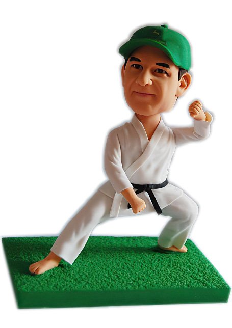 Karate Custom Bobblehead Doll