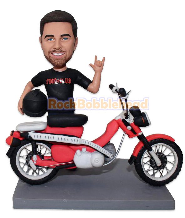 Motor Rider Custom Bobblehead