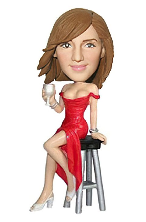 Sexy Woman Custom Bobblehead Doll