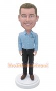 Custom Bobblehead Standing with Hands on Sides