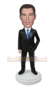 Man Executive Suit Custom Bobblehead