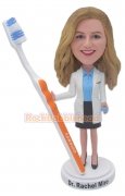 Female Dentist Custom Bobblehead