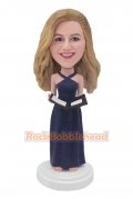 Custom Evening Dress Girl Bobbleheads