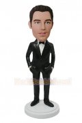 Custom Bobblehead for Groom, Groomsman