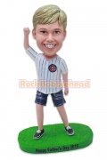 Baseball Fans Kid Custom Bobblehead