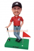 Golf Player Personalized Bobblehead