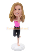 Yoga Personalized Bobblehead