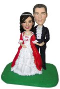 Wedding Couple Custom Bobblehead 3