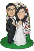 Wedding Couple Custom Bobblehead 4