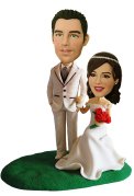 Wedding Couple Custom Bobblehead 1