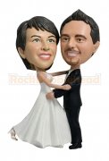 Dancing Wedding Couple Bobblehead