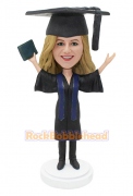 Personalized Doctor Hat Graduation Bobbleheads