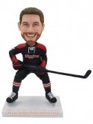 Hockey Player Personalized Bobblehead