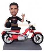 Motor Rider Custom Bobblehead