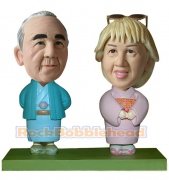 Couple In Kimono Custom Bobblehead