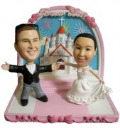 Forever Love Wedding Bobblehead