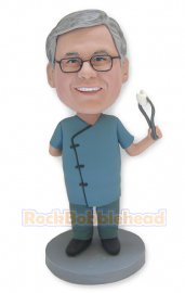 Male Dentist Custom Bobblehead