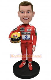 Racing Driver Bobblehead, Speed Racer Bobblehead