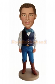 Western Cowboy Custom Bobblehead