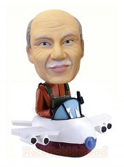 Pilot Custom Bobblehead Doll