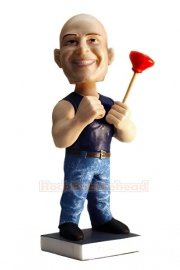 Plumber Custom Bobblehead