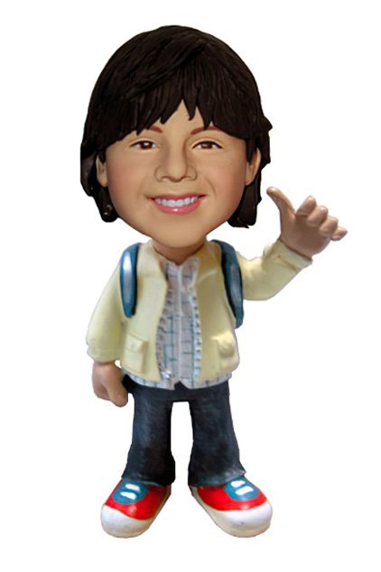 Thumbs-up School Boy Bobblehead